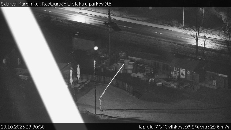Skiareál Karolinka  - Restaurace U Vleku a parkoviště - 28.10.2025 v 23:30 Skiareál Karolinka  - Restaurace U Vleku a parkoviště - 28.10.2025 v 23:30