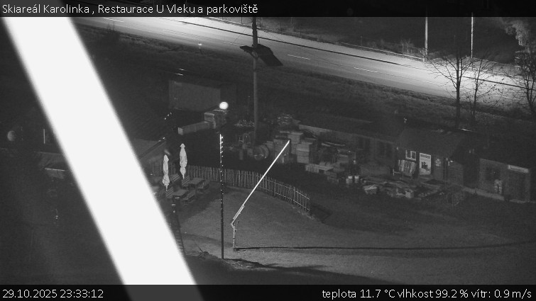 Skiareál Karolinka  - Restaurace U Vleku a parkoviště - 29.10.2025 v 23:33 Skiareál Karolinka  - Restaurace U Vleku a parkoviště - 29.10.2025 v 23:33