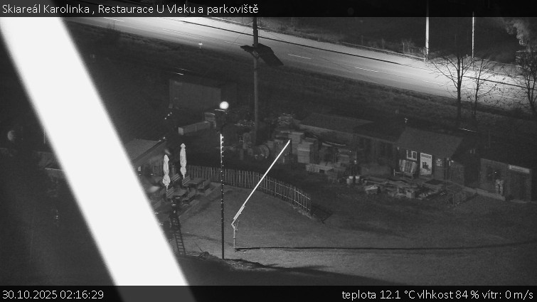 Skiareál Karolinka  - Restaurace U Vleku a parkoviště - 30.10.2025 v 02:16 Skiareál Karolinka  - Restaurace U Vleku a parkoviště - 30.10.2025 v 02:16