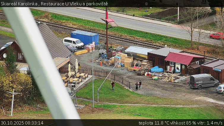 Skiareál Karolinka  - Restaurace U Vleku a parkoviště - 30.10.2025 v 08:33 Skiareál Karolinka  - Restaurace U Vleku a parkoviště - 30.10.2025 v 08:33