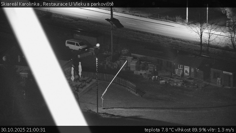 Skiareál Karolinka  - Restaurace U Vleku a parkoviště - 30.10.2025 v 21:00 Skiareál Karolinka  - Restaurace U Vleku a parkoviště - 30.10.2025 v 21:00