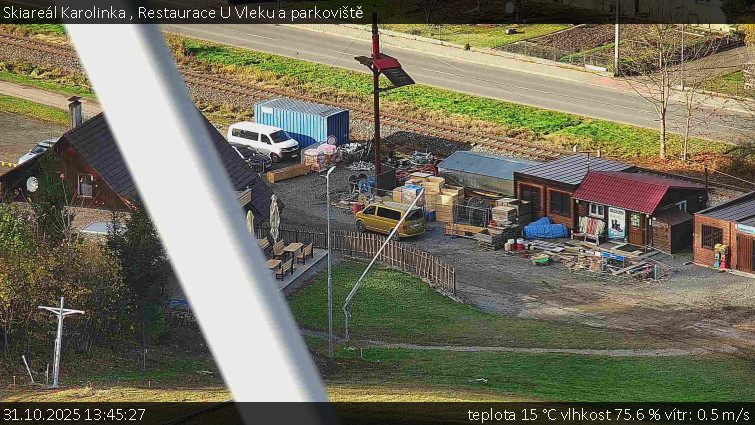 Skiareál Karolinka  - Restaurace U Vleku a parkoviště - 31.10.2025 v 13:45 Skiareál Karolinka  - Restaurace U Vleku a parkoviště - 31.10.2025 v 13:45