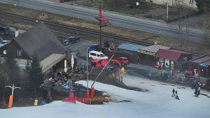 Skiareál Karolinka - Restaurace U Vleku a parkoviště - 4.3.2026 v 10:15 Skiareál Karolinka - Restaurace U Vleku a parkoviště - 4.3.2026 v 10:15