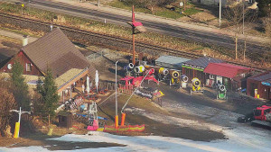 Skiareál Karolinka - Restaurace U Vleku a parkoviště - 18.3.2026 v 08:03 Skiareál Karolinka - Restaurace U Vleku a parkoviště - 18.3.2026 v 08:03