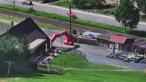 Skigebiet Karolinka - Restaurant U Vleku und Parkplatz - 16.6.2026 v 15:46 Skigebiet Karolinka - Restaurant U Vleku und Parkplatz - 16.6.2026 v 15:46