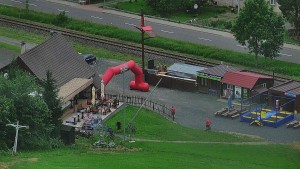 Skigebiet Karolinka - Restaurant U Vleku und Parkplatz - 16.6.2026 v 17:46 Skigebiet Karolinka - Restaurant U Vleku und Parkplatz - 16.6.2026 v 17:46