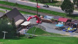 Restaurant U Vleku und Parkplatz