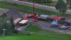 Restaurant U Vleku and parking lot