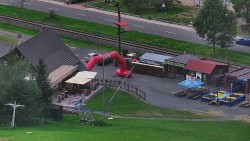 Restaurant U Vleku and parking lot