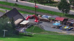 Restaurant U Vleku and parking lot