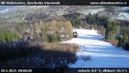 Ski Malenovice - Sjezdovka Staromák - 29.3.2023 v 09:00