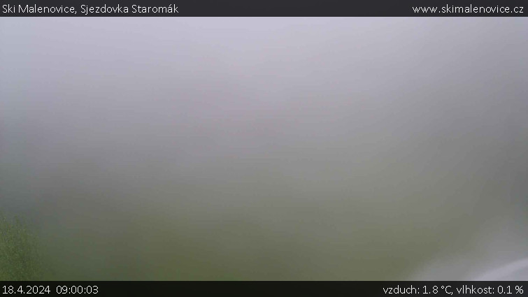 Ski Malenovice - Sjezdovka Staromák - 18.4.2024 v 09:00