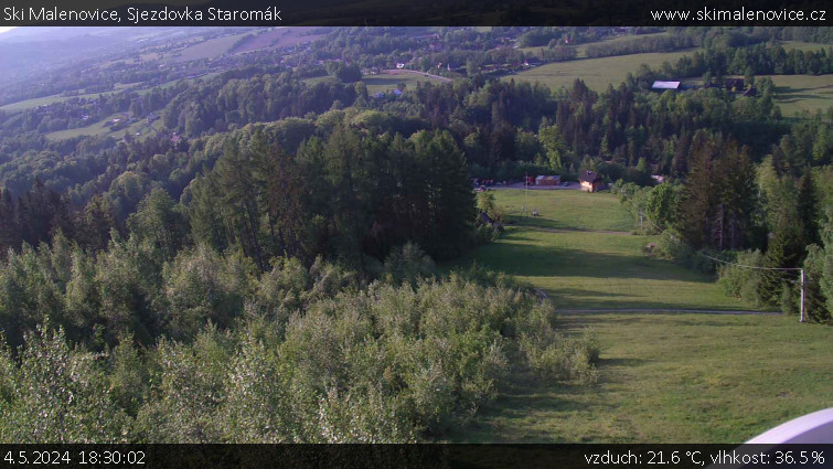 Ski Malenovice - Sjezdovka Staromák - 4.5.2024 v 18:30