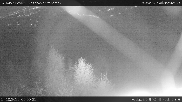 Ski Malenovice - Sjezdovka Staromák - 14.10.2025 v 06:00 Ski Malenovice - Sjezdovka Staromák - 14.10.2025 v 06:00