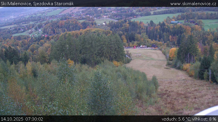 Ski Malenovice - Sjezdovka Staromák - 14.10.2025 v 07:30 Ski Malenovice - Sjezdovka Staromák - 14.10.2025 v 07:30