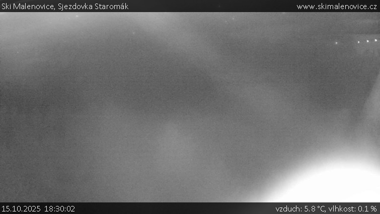 Ski Malenovice - Sjezdovka Staromák - 15.10.2025 v 18:30 Ski Malenovice - Sjezdovka Staromák - 15.10.2025 v 18:30