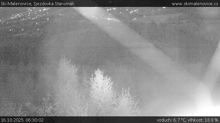 Ski Malenovice - Sjezdovka Staromák - 16.10.2025 v 06:30 Ski Malenovice - Sjezdovka Staromák - 16.10.2025 v 06:30