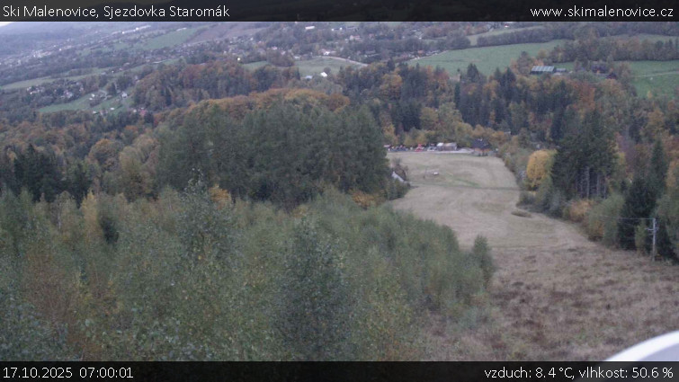 Ski Malenovice - Sjezdovka Staromák - 17.10.2025 v 07:00 Ski Malenovice - Sjezdovka Staromák - 17.10.2025 v 07:00