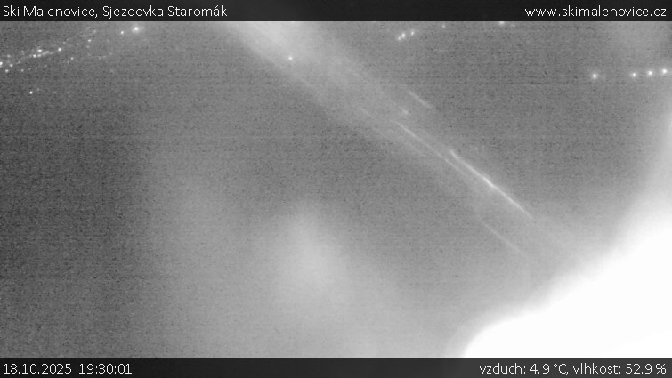 Ski Malenovice - Sjezdovka Staromák - 18.10.2025 v 19:30 Ski Malenovice - Sjezdovka Staromák - 18.10.2025 v 19:30