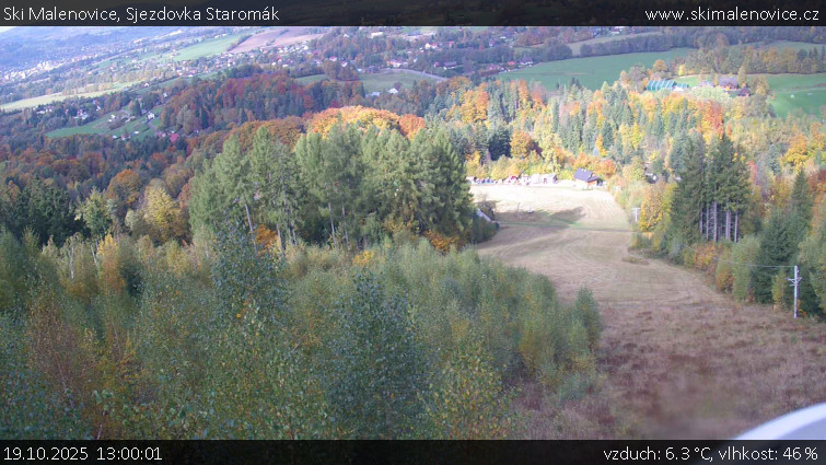 Ski Malenovice - Sjezdovka Staromák - 19.10.2025 v 13:00 Ski Malenovice - Sjezdovka Staromák - 19.10.2025 v 13:00