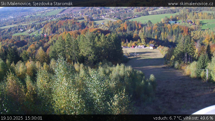 Ski Malenovice - Sjezdovka Staromák - 19.10.2025 v 15:30 Ski Malenovice - Sjezdovka Staromák - 19.10.2025 v 15:30