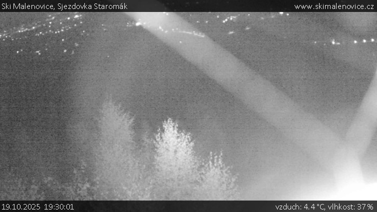 Ski Malenovice - Sjezdovka Staromák - 19.10.2025 v 19:30 Ski Malenovice - Sjezdovka Staromák - 19.10.2025 v 19:30