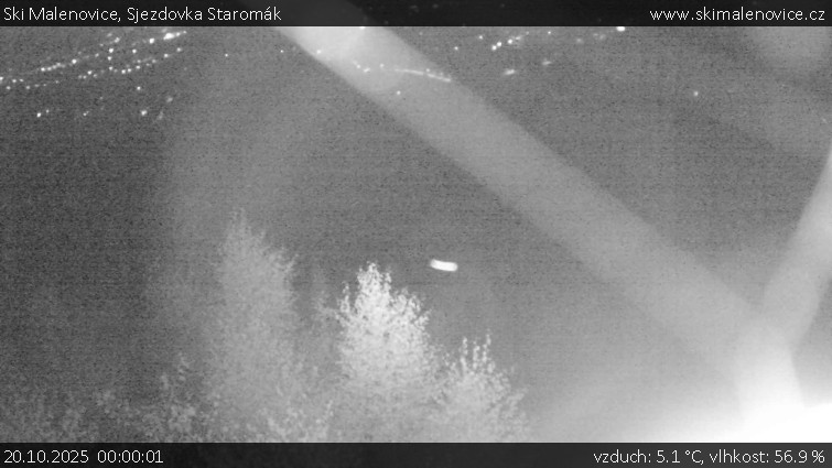 Ski Malenovice - Sjezdovka Staromák - 20.10.2025 v 00:00 Ski Malenovice - Sjezdovka Staromák - 20.10.2025 v 00:00