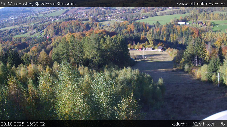 Ski Malenovice - Sjezdovka Staromák - 20.10.2025 v 15:30 Ski Malenovice - Sjezdovka Staromák - 20.10.2025 v 15:30
