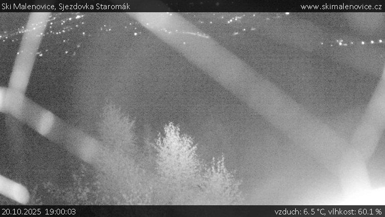 Ski Malenovice - Sjezdovka Staromák - 20.10.2025 v 19:00 Ski Malenovice - Sjezdovka Staromák - 20.10.2025 v 19:00