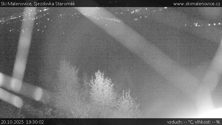 Ski Malenovice - Sjezdovka Staromák - 20.10.2025 v 19:30 Ski Malenovice - Sjezdovka Staromák - 20.10.2025 v 19:30