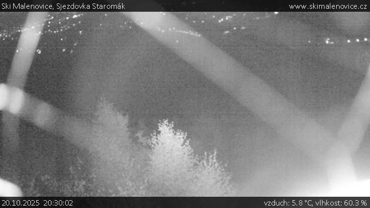 Ski Malenovice - Sjezdovka Staromák - 20.10.2025 v 20:30 Ski Malenovice - Sjezdovka Staromák - 20.10.2025 v 20:30