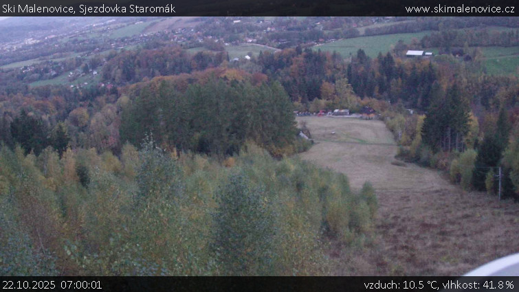 Ski Malenovice - Sjezdovka Staromák - 22.10.2025 v 07:00 Ski Malenovice - Sjezdovka Staromák - 22.10.2025 v 07:00