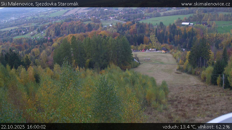 Ski Malenovice - Sjezdovka Staromák - 22.10.2025 v 16:00 Ski Malenovice - Sjezdovka Staromák - 22.10.2025 v 16:00