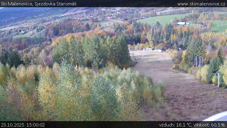 Ski Malenovice - Sjezdovka Staromák - 23.10.2025 v 15:00 Ski Malenovice - Sjezdovka Staromák - 23.10.2025 v 15:00