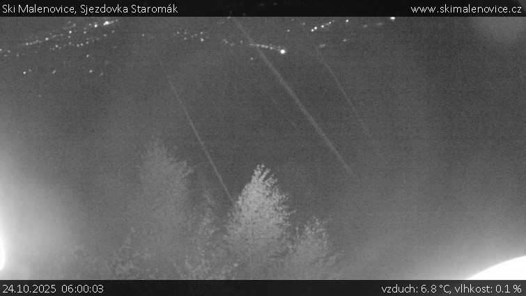 Ski Malenovice - Sjezdovka Staromák - 24.10.2025 v 06:00 Ski Malenovice - Sjezdovka Staromák - 24.10.2025 v 06:00