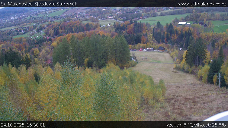 Ski Malenovice - Sjezdovka Staromák - 24.10.2025 v 16:30 Ski Malenovice - Sjezdovka Staromák - 24.10.2025 v 16:30