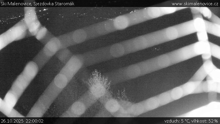 Ski Malenovice - Sjezdovka Staromák - 26.10.2025 v 22:00 Ski Malenovice - Sjezdovka Staromák - 26.10.2025 v 22:00