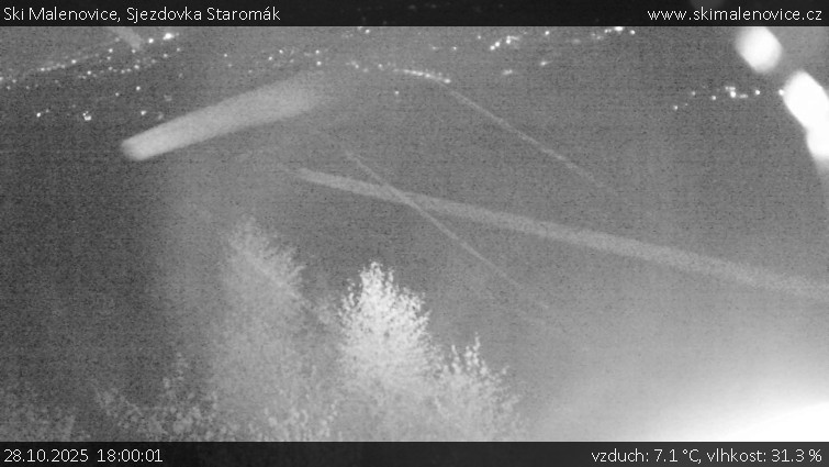 Ski Malenovice - Sjezdovka Staromák - 28.10.2025 v 18:00 Ski Malenovice - Sjezdovka Staromák - 28.10.2025 v 18:00