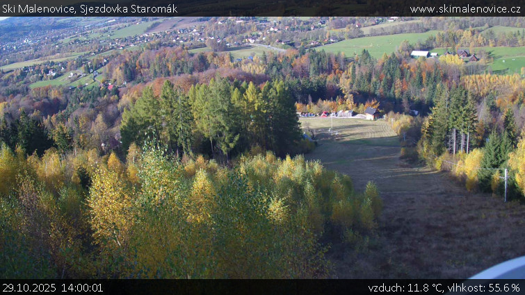 Ski Malenovice - Sjezdovka Staromák - 29.10.2025 v 14:00 Ski Malenovice - Sjezdovka Staromák - 29.10.2025 v 14:00
