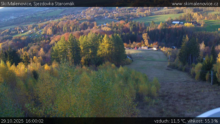 Ski Malenovice - Sjezdovka Staromák - 29.10.2025 v 16:00 Ski Malenovice - Sjezdovka Staromák - 29.10.2025 v 16:00