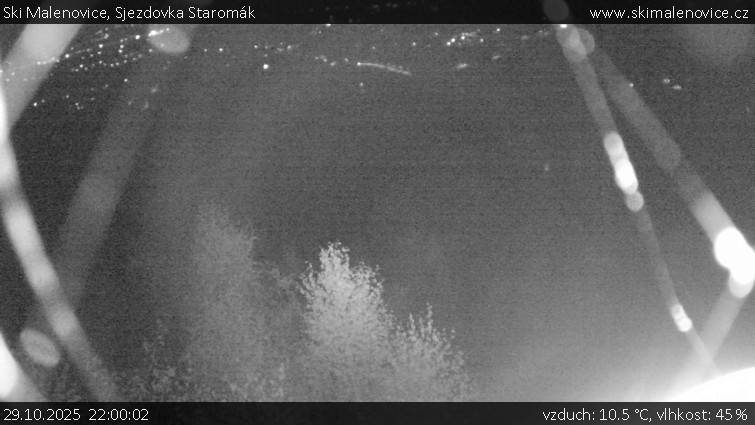 Ski Malenovice - Sjezdovka Staromák - 29.10.2025 v 22:00 Ski Malenovice - Sjezdovka Staromák - 29.10.2025 v 22:00