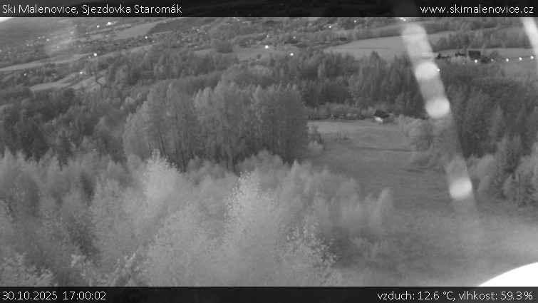 Ski Malenovice - Sjezdovka Staromák - 30.10.2025 v 17:00 Ski Malenovice - Sjezdovka Staromák - 30.10.2025 v 17:00