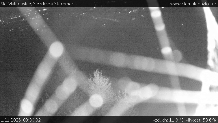 Ski Malenovice - Sjezdovka Staromák - 1.11.2025 v 00:30 Ski Malenovice - Sjezdovka Staromák - 1.11.2025 v 00:30