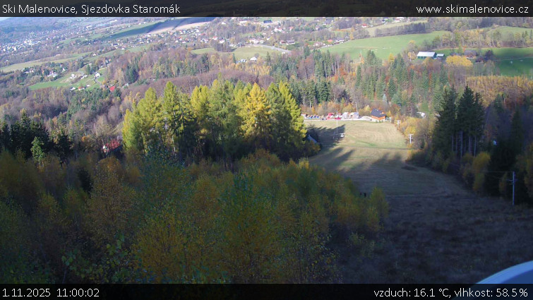 Ski Malenovice - Sjezdovka Staromák - 1.11.2025 v 11:00 Ski Malenovice - Sjezdovka Staromák - 1.11.2025 v 11:00