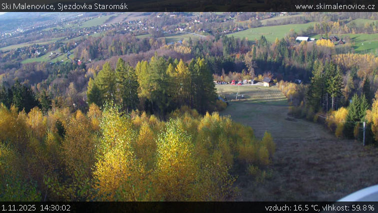 Ski Malenovice - Sjezdovka Staromák - 1.11.2025 v 14:30 Ski Malenovice - Sjezdovka Staromák - 1.11.2025 v 14:30