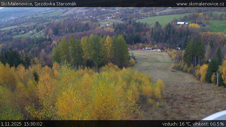 Ski Malenovice - Sjezdovka Staromák - 1.11.2025 v 15:30 Ski Malenovice - Sjezdovka Staromák - 1.11.2025 v 15:30