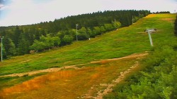 Ski slope - Yellow