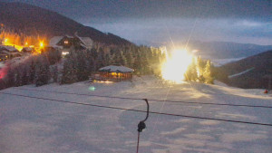 Červenohorské sedlo - Sjezdovka "spojka" - 4.1.2026 v 07:00 Červenohorské sedlo - Sjezdovka "spojka" - 4.1.2026 v 07:00