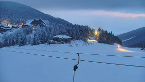 Červenohorské sedlo - Sjezdovka "spojka" - 4.1.2026 v 07:30 Červenohorské sedlo - Sjezdovka "spojka" - 4.1.2026 v 07:30