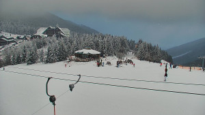 Červenohorské sedlo - Sjezdovka "spojka" - 4.1.2026 v 12:30 Červenohorské sedlo - Sjezdovka "spojka" - 4.1.2026 v 12:30